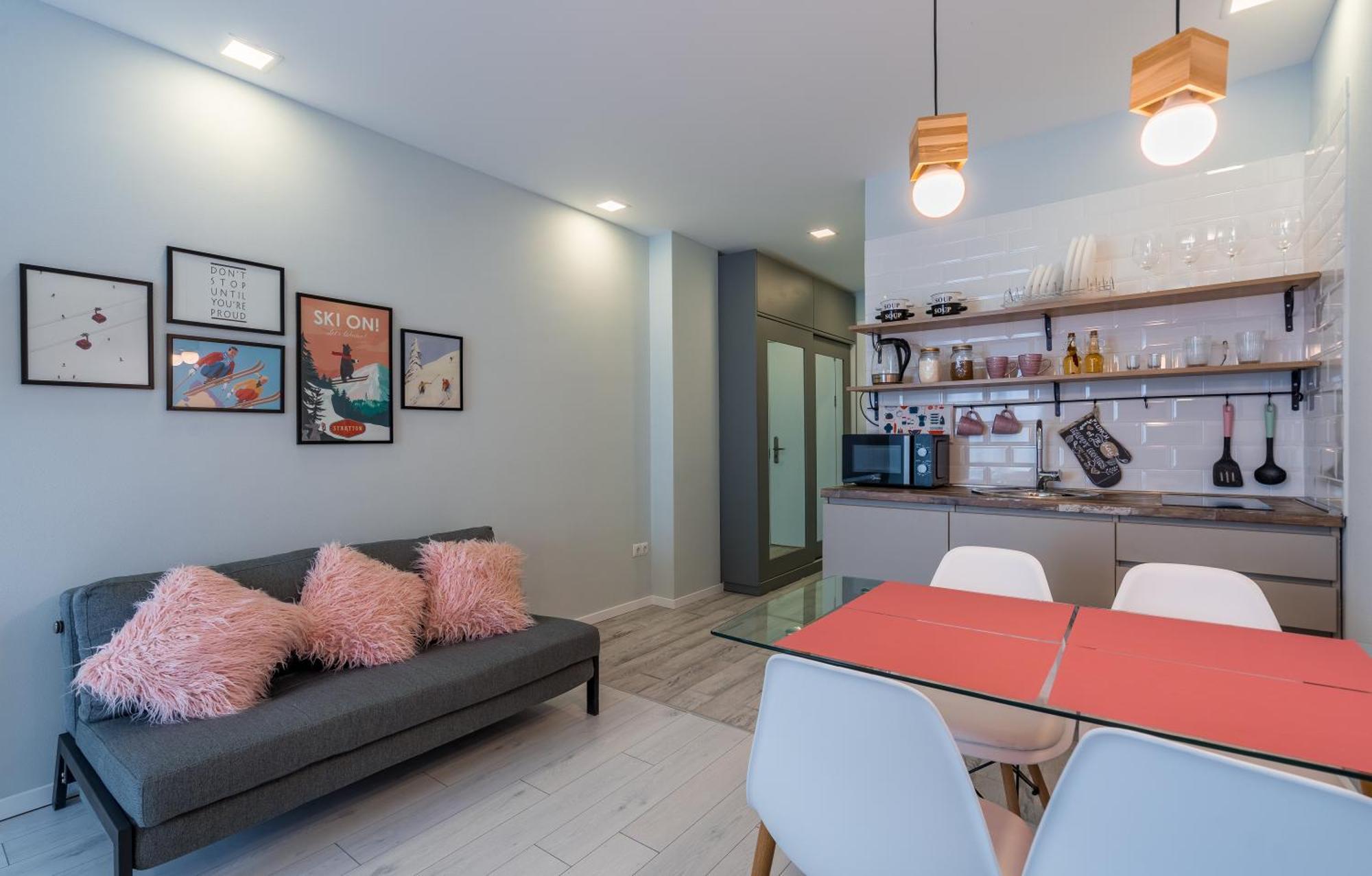 New Gudauri Lofts By Gudauri Travel 아파트 호텔 객실 사진